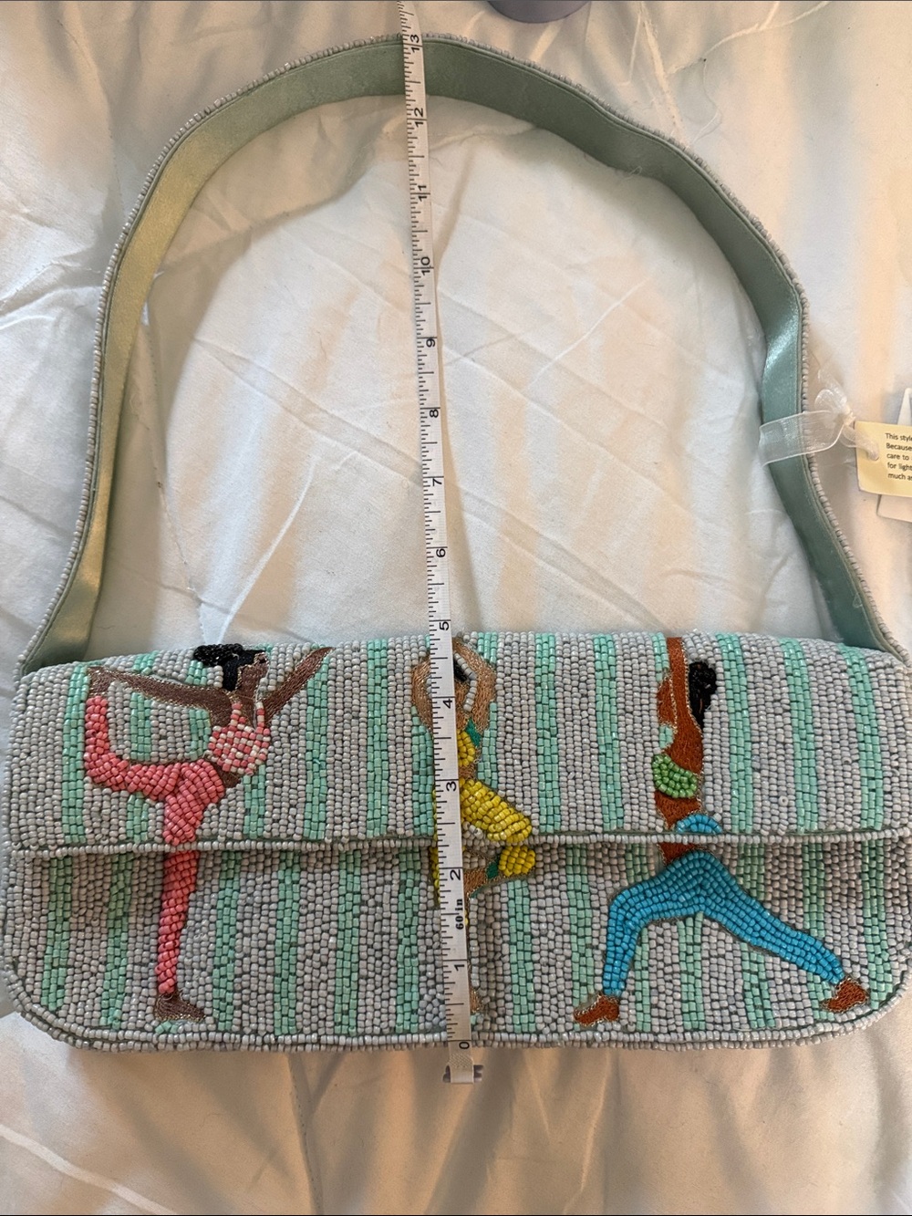 Beaded namaste yoga flap closure viral purse TJ Maxx Marshall’s
New - Picture 6 of 11